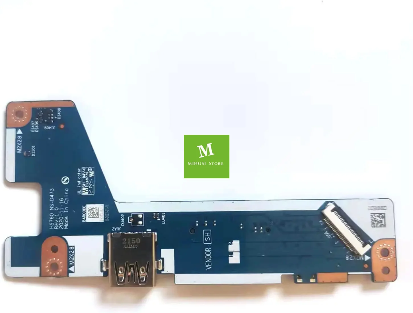 

5C50S25179 USB SD кардридер для Lenovo Ideapad 3-17ITL 82H9 NS-D473