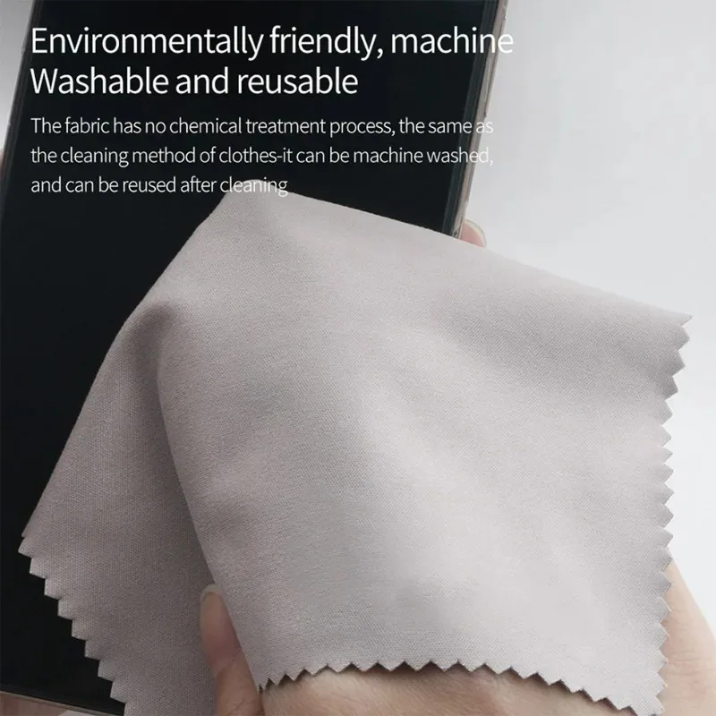 Microfiber Dustproof Protective Film Keyboard Dustproof Blanket Cover Laptop Screen Cleaning Cloth For MacBook Pro 13/15/16 Inch 3