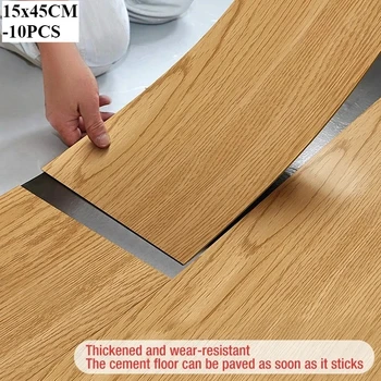 Wood Grain Floor Stickers 1