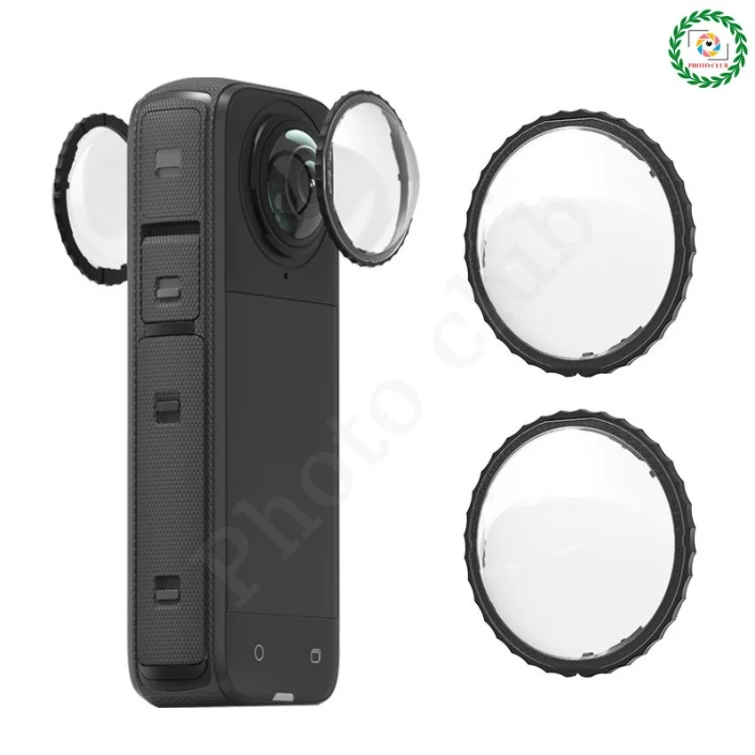 Insta360 X4용 강화유리 보호 렌즈 / Insta360 X4 렌즈 보호용 프리미엄 유리 렌즈 가드 X4 카메라 액세서리