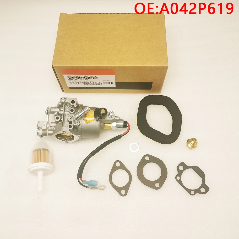 Onan Microquiet 4000 와트 4KYFA26100 P K 발전기 카브 146-0785 용 A042P619 기화기 용 오리지널 고품질 새 제품