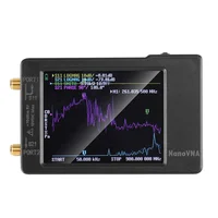 2022 New Updated NanoVNA-H4 4inch Vector Network Analyzer 10k-1.5GHz HF VHF UHF Antenna Analyzer Version 4.3 with SD Card Slot 1