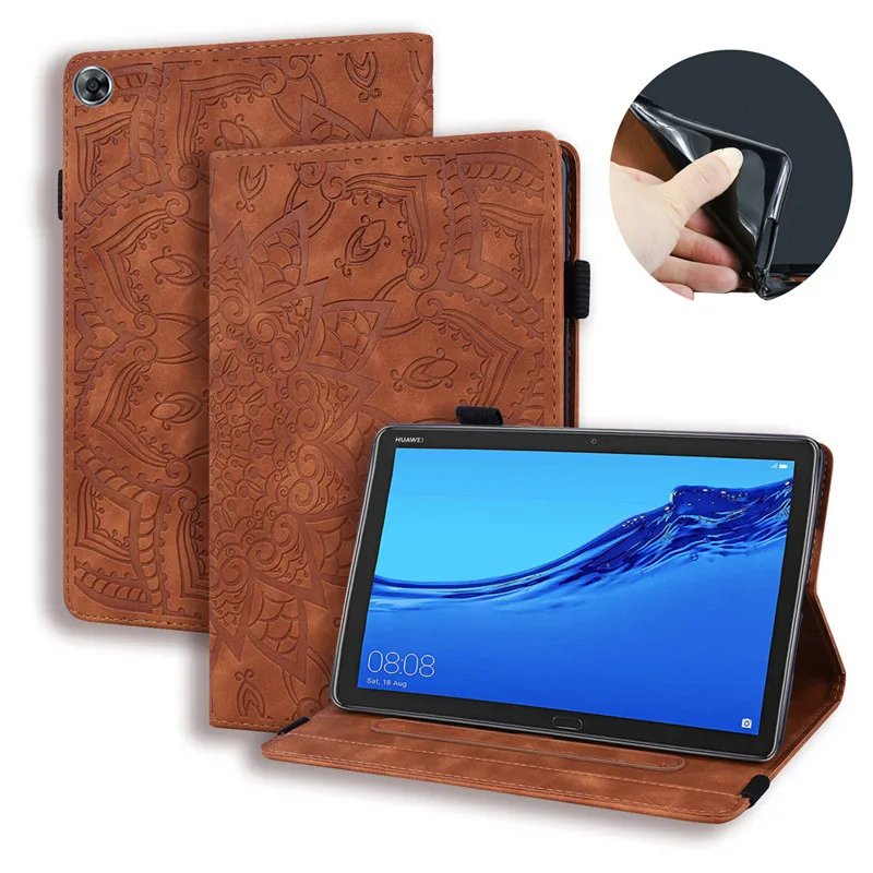 Custodia Per Tablet Per Huawei Mediapad M5 Lite 8 Custodia In Pelle Goffrata Custodia A Portafoglio Per Funda Huawei Mediapad M5 Lite Custodia Da 8 Po