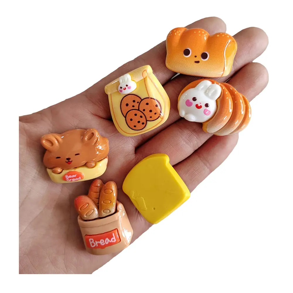 

Кавайный Блестящий мультяшный Кабошон из смолы с плоской задней стороной, гамбургеры, хот-доги, хлеб, сыр, сделай сам, Скрапбукинг для мини-кухни, аксессуары