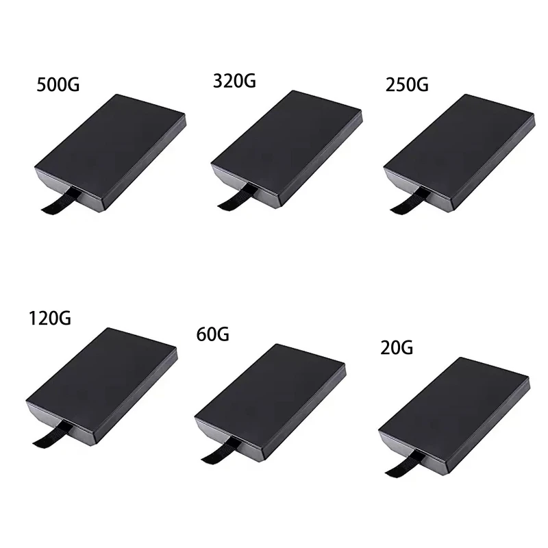 H052 20Gb/60/120/250Gb/320Gb/500Gb Disco Rigido Hdd Per Xbox Console Sottile 360 Per Microsoft Xbox 360 Slim Juegos Consola