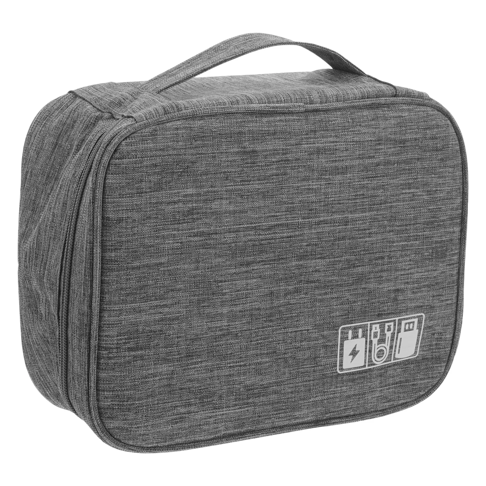 

Data Cable Storage Bag Travel Cord Organizer Note Pads Case USB Holder Line Electronic