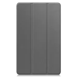 Cute PU Leather Flip Cover Case with Stand Holder, 8.7 Protective Casing for Galaxy Tab A9 (GRAY)