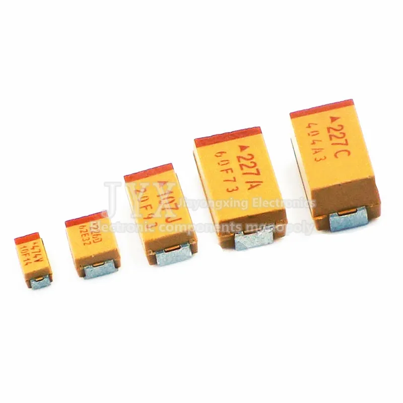 10PCS Tantalum Capacitor Type B 227 476 107 475 106 105 226 4V 6.3V 16V 25V 35V 50V 1UF 220UF 4.7UF 10UF 47UF 100UF B3528 1210 10pcs a b c d e type tantalum capacitor 6v 6 3v 10v 16v 25v 35v 50v 1uf 2 2uf 4 7uf 10uf 22uf 33uf 47uf 100uf 220uf 470uf