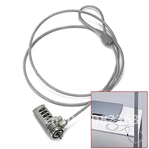 

Security Notebook Lock Password Digit Security Computer Lock Anti-theft Chain For Laptop PC