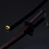 26cm Anime Weapon Kurosaki Ichigo Ban Kai Zangetsu Katana Cos Prop All Metal Samurai Swords Toy Knife Model Ornaments Gifts 2