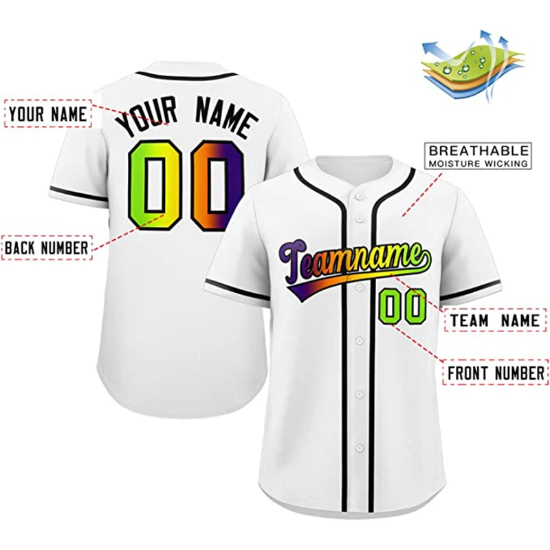 Softball Jersey Design V-neck Short-sleeved Team Uniforms Adult Kid Streetwear High Stretch Breathable Sublimation Blazer