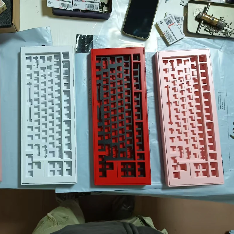 新規上場 Wooting80he アルミケース上下カバーデザインカスタム CNC