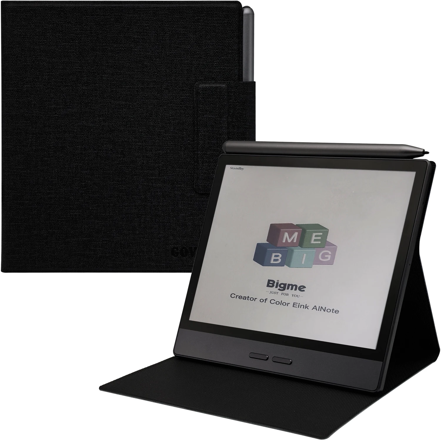 Bigme B7 カラー (2025) 用磁気スタンドケース 磁気ペンバックル付き超