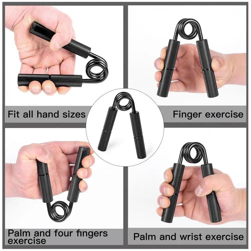 Grip Strength Trainer Non-slip 200LB Resistance Muscle Recovery Heavy-Duty Hand Gripper Finger Forearm Trainer for Men