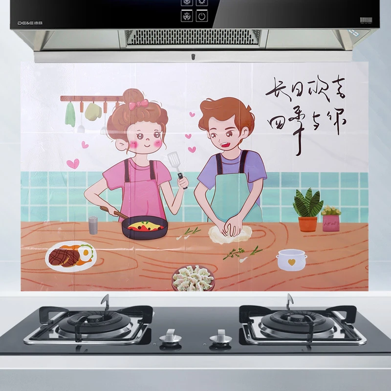 Kitchen Waterproof Oilproof Stickers Oilproof Stickers Kitchen