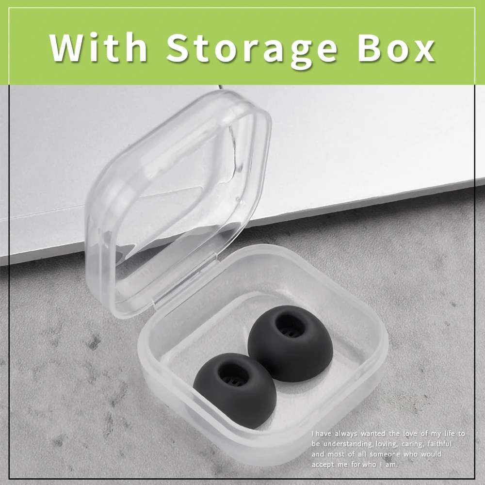 Premium Silicone Ear Tips for Enhanced Comfort in Wireless Earbuds