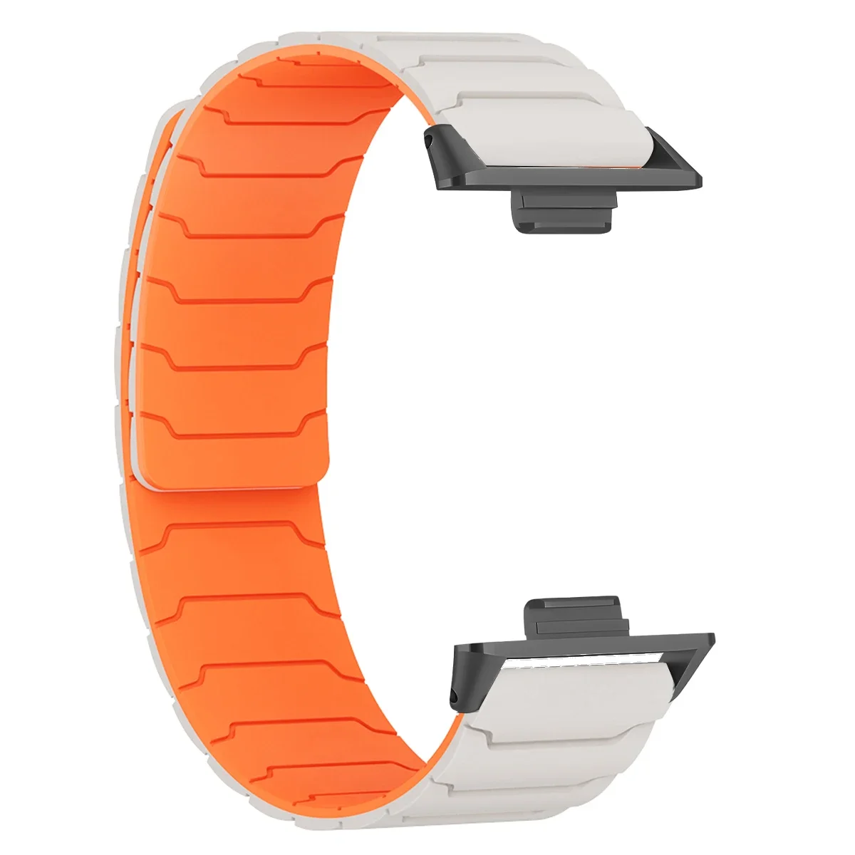 Magnetic Loop Silicone Sport Strap Replacement Band