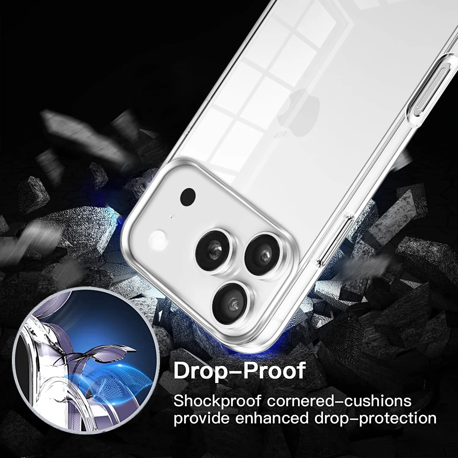360° All-Inclusive Anti-Drop Protective Phone Case with Integrated Film