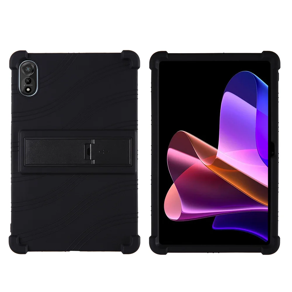 Kids Safe Shockproof Adjustable Tablet Stand Case - Soft Silicone