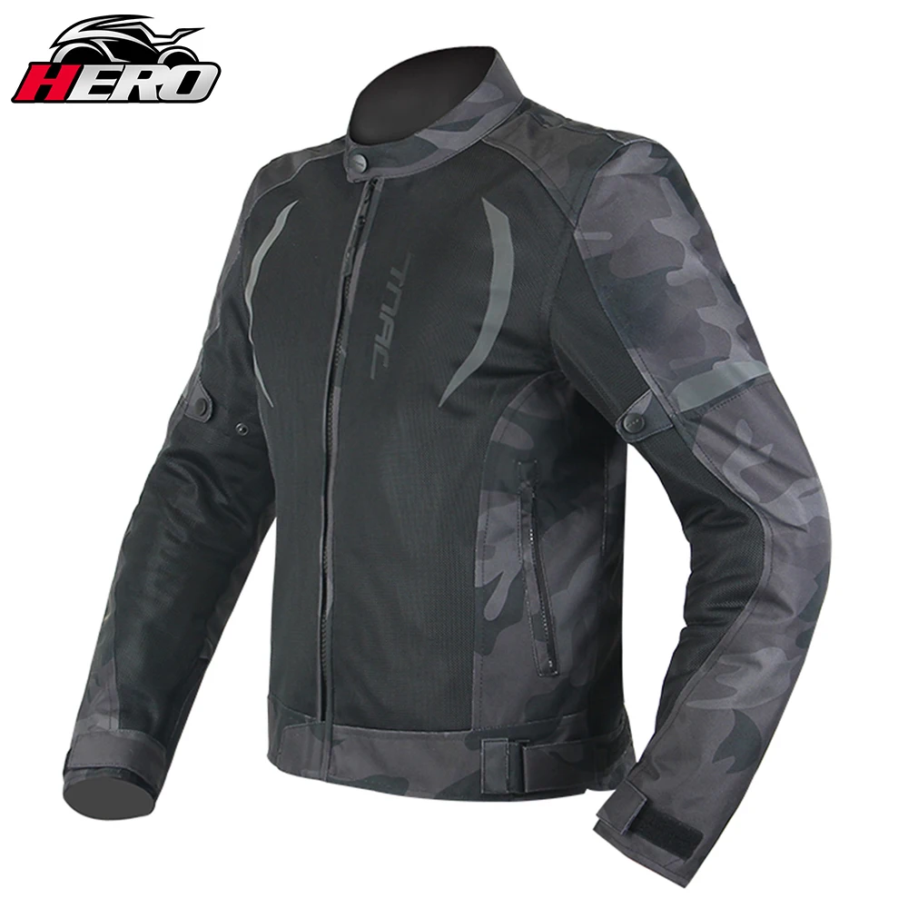 Tnac Motorcycle Jacket Men Breathable Riding Protective Gear Motocross
