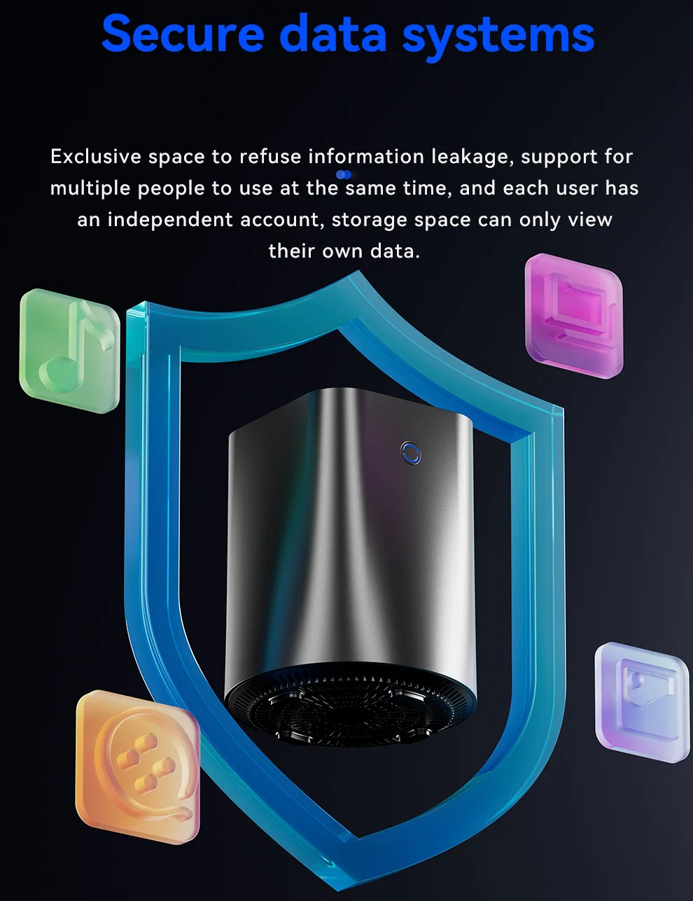 Home NAS Mini PC with Inter N100/AMD R7 5825U Support WIN10 Linux Pfense with 2xUSB2.0 2xUSB3.0 1xHDMI2.0 1xTYPE-C 1xTF Computer 4