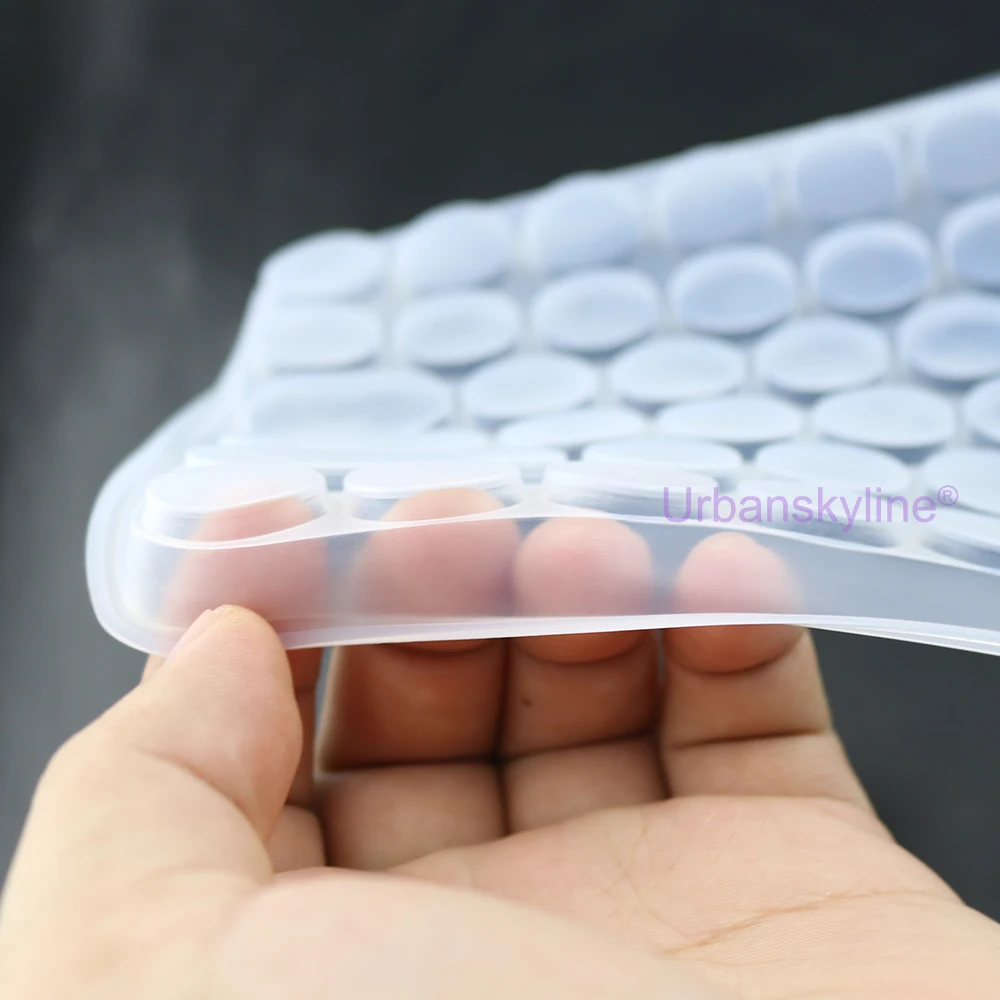 Clear Silicone Keyboard Cover For Logitech POP Keys - Waterproof Dust Protection Skin