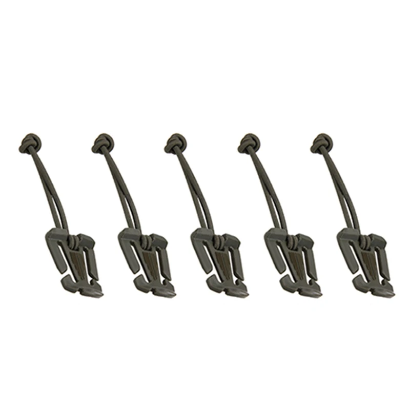 Description Picture 6 of item5Pcs Molle Backpack Buckle Carabiner Clips Outdoor Nylon Camping Bag Hanger Hook Clamp EDC Carabiner Survival Gear Tools