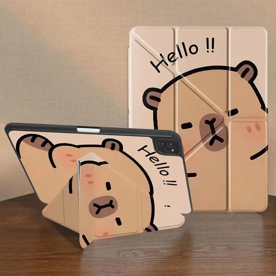 Stylish Universal Tablet Case with Capybara Design
