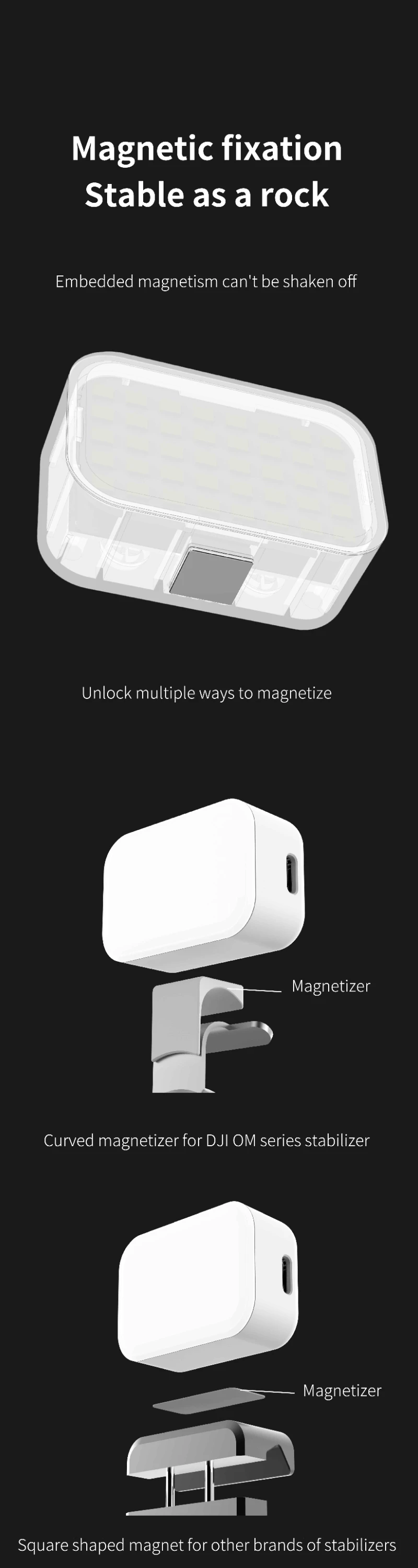 SE, Zhiyun, SMOOTH4, Feiyu Vimble