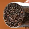 Wooden Handle Lid Glass Jars Condiment Storage Transparent Food Container Tea Coffee Beans Storage Sealed Bottles Kitchen 2