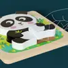 Cartoon Wooden 3D Animal Jigsaw Puzzle Board Block Children Preschool Early Educational Leaning Games Toy For Kids Boys Girls 3