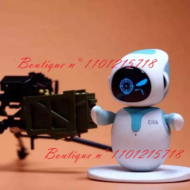 DDD 【Available in stock】Eilik Robot Intelligent Emotional Voice Interactive  Interaction Accompany ai Desktop Toy