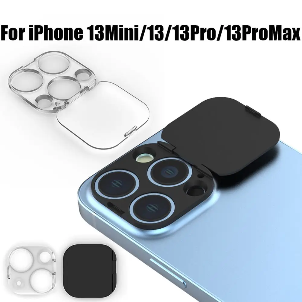 Copertura per webcam del telefono Obiettivo della fotocamera posteriore Adesivo protettivo in plastica per la privacy Copertura della fotocamera Prevenzione caduta per iPhone 13 Pro Max 13Mini