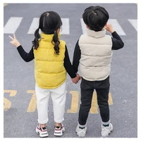 Gilet chaud et épais pour enfants, gilet en coton pour bébés, vêtements d'extérieur, manteau de marque pour garçons et filles, collection automne 2023 6