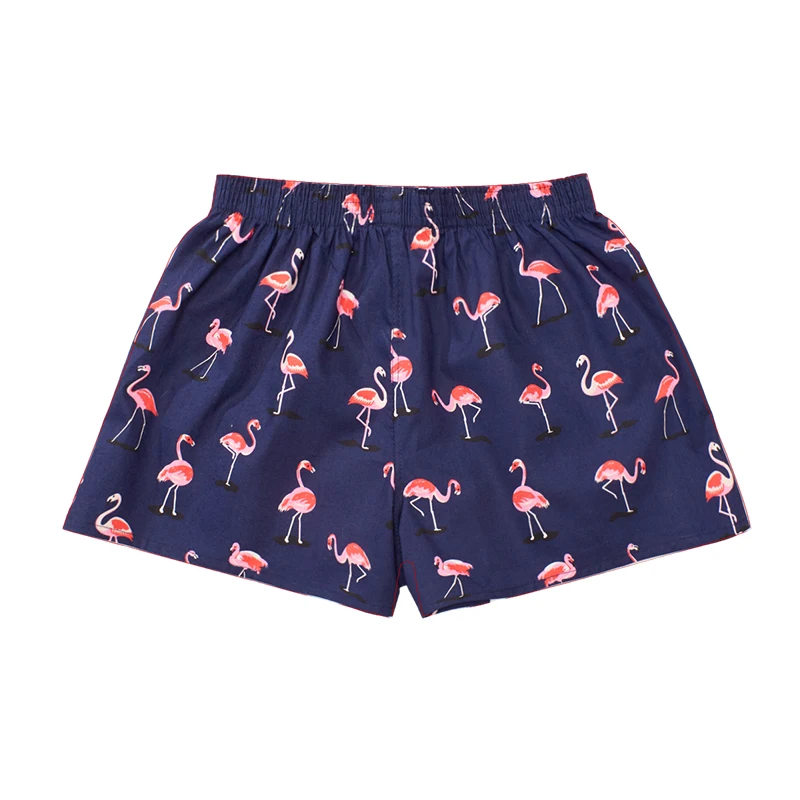 Women's Printed Aro Pants,fashionable Casual Sleepwear That Can Be Worn As Outerwear,100% Cotton,sexy Vacation Beach Pant Briefs_ecoleips.com