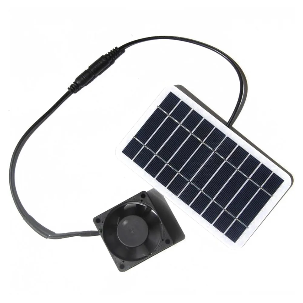 

Вентиляция воздуха, фургон, солнечная панель, длина кабеля 30 см, вытяжной потолочный вентилятор для кухни, теплиц, домашних животных