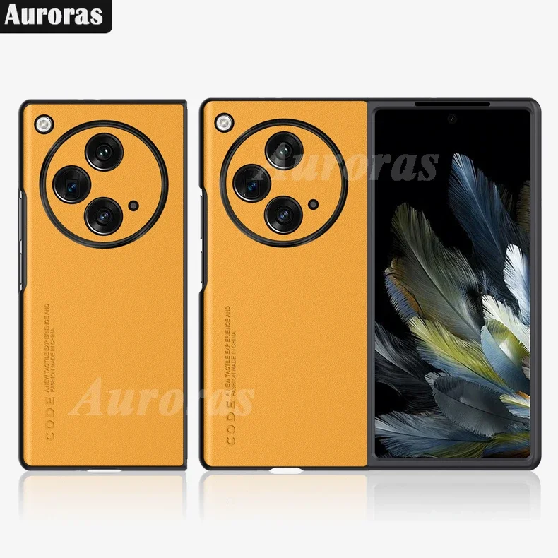 

Для OPPO Find N3 чехол классический однотонный кожаный силиконовый чехол-рамка для OPPO Find N3 Flip OnePlus открытая Противоударная задняя крышка