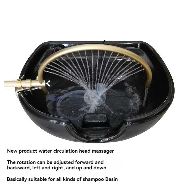 

Salon Shampoo Chair Chinese Water Circulation Flushing Bed Circulation Head Massager Spa 110/220V