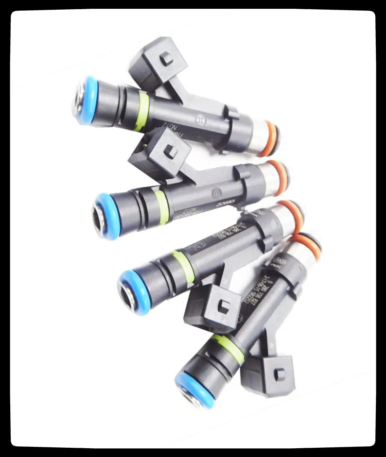 

SHENGFENGHUA Auto Parts NEW 4pcsFuel Injector Injection Valve 0280158827 Petrol Gas 1300cc
