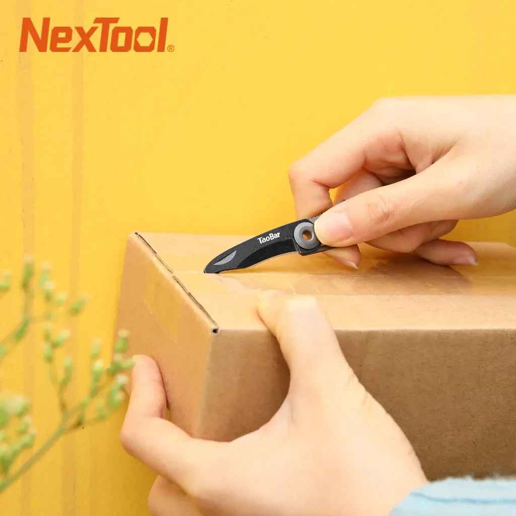 Фото Многофункциональный Фрезер NEXTOOL TaoBar, компактный спасательный брелок для ключей, креативный инструмент для повседневного использования №4