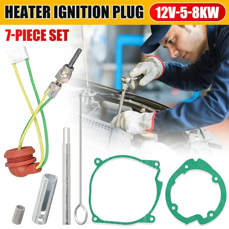 Auto Luft Diesel Dichtung Keramik Glow Plug Kit Für 12V 2KW 5KW 8KW Chinesische Diesel Heizung Parkplatz Heizung kits – Detail 6