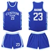 Kids Basketball Uniforms Custom 100% Polyester Mesh Throwback Breathable Basketball Jersey Boys Quick Dry Basketball Shirts 2302 3