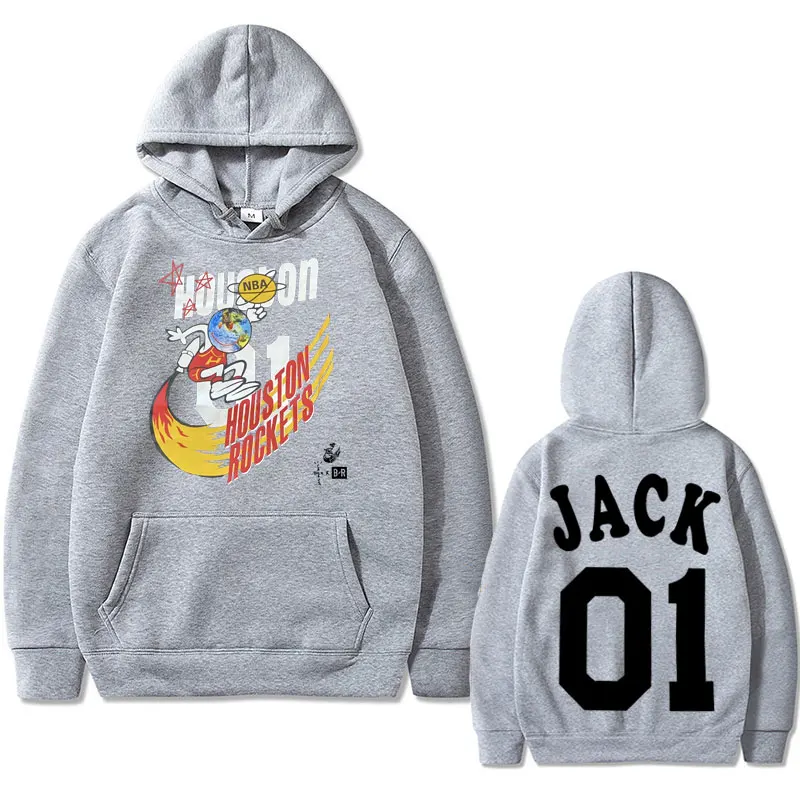 Cactus Jack Double Sided Print Hoodie Men Women Oversized Sweatshirt Men's Hip Hop Style Streetwear Male Fleece Cotton Hoodies