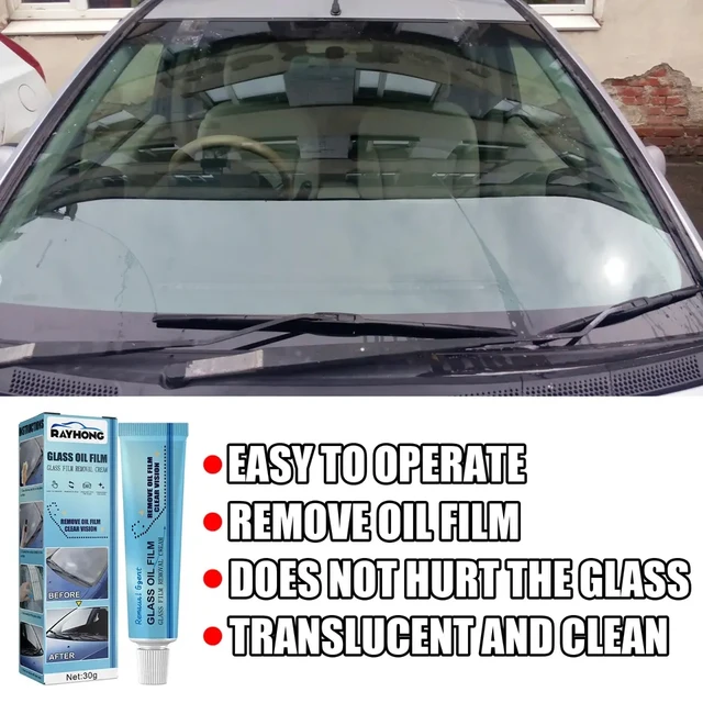 150ml Auto Car Glass Polishing Glass Oil Film Removing Agent Windshield  Cleaner - AliExpress