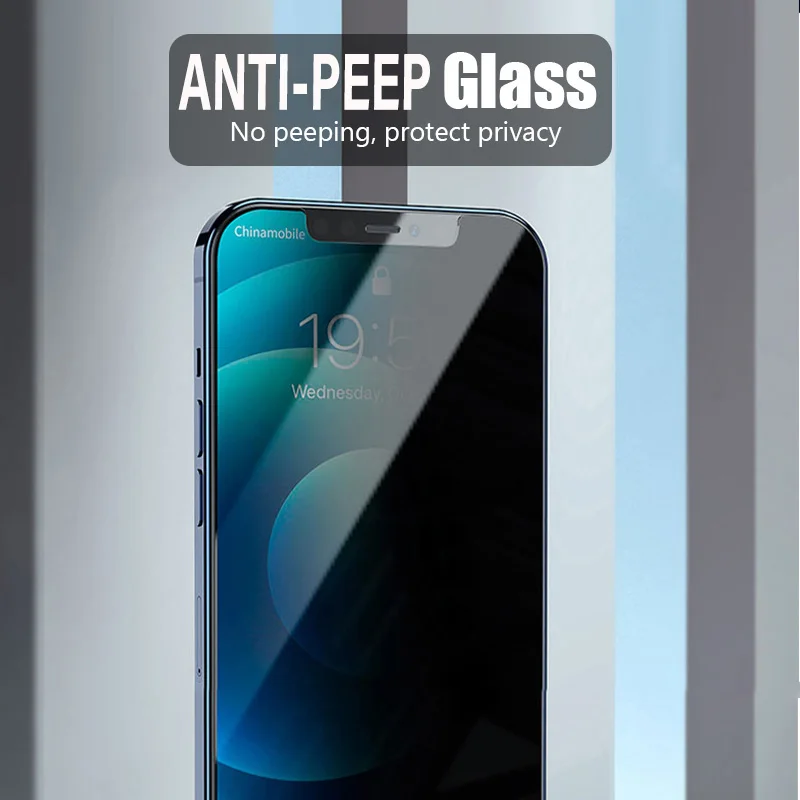 Clear Anti-Spy Privacy Protection Tempered Screen Protector Multi-Pack