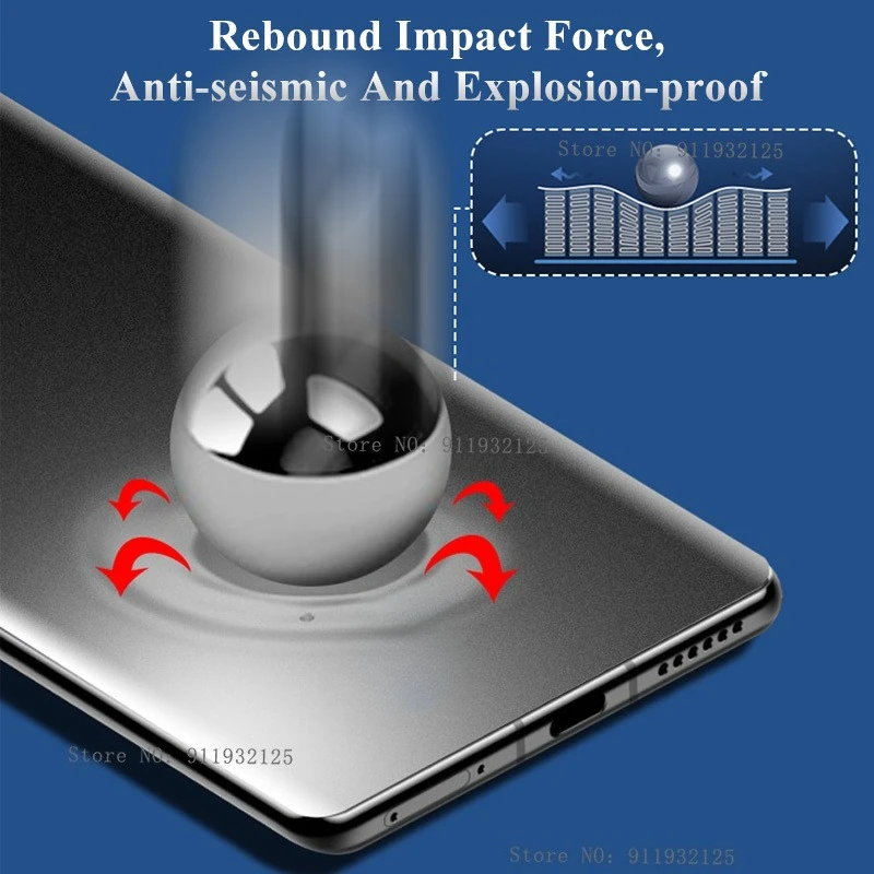 Soft Silicone Matte Hydrogel Film Screen Protector (4-6 Pack)