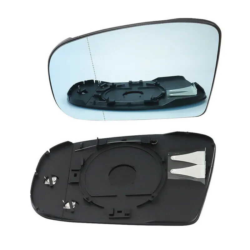 

1Pcs Left/Right Side Heated Wing Wide Angle Mirror Glass for Mercedes-Benz W220 W215 S500 Blue Reversing Rear View Lens Car Part