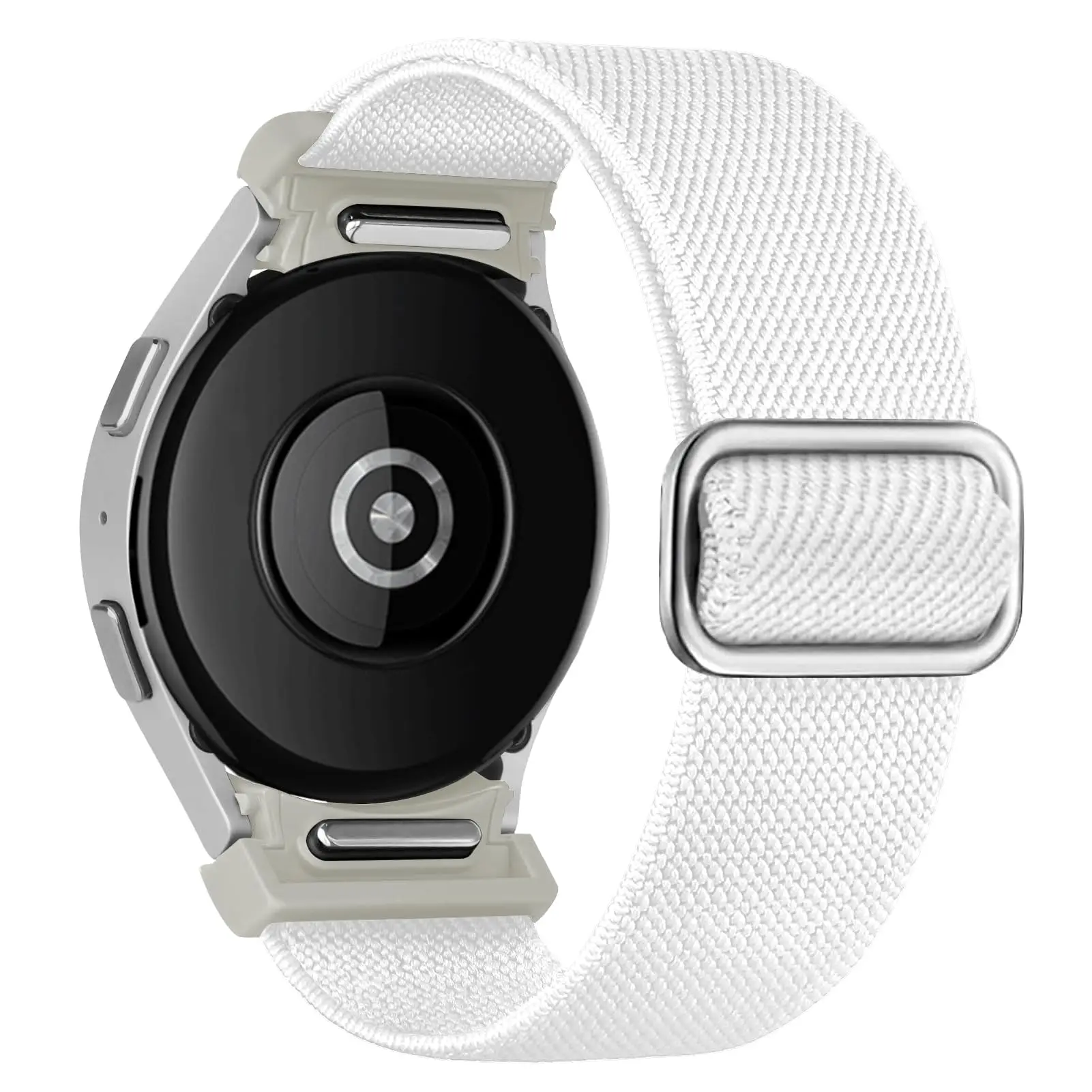 Elastic Nylon Loop Bracelet - Smartwatch Band, No Gaps, Multiple Sizes