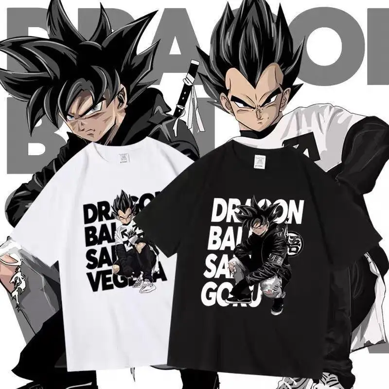 

Модная мультяшная аниме-футболка с коротким рукавом Kakarot Vegeta