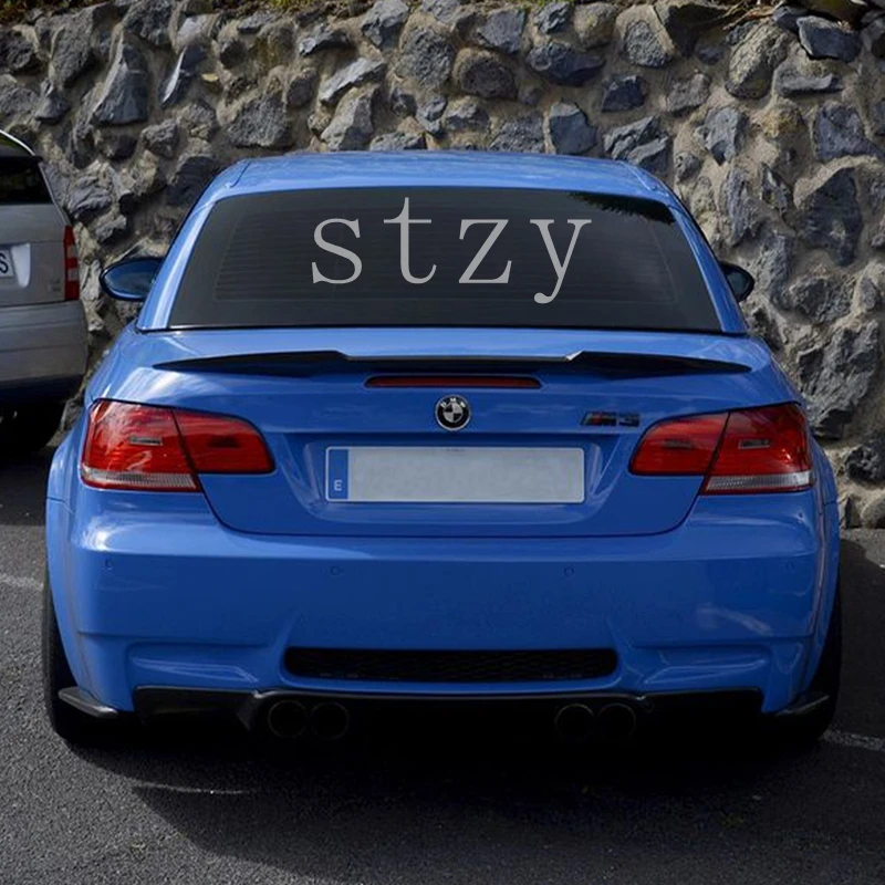 FOR 2007-13 BMW E93 335i M3 CONVERTIBLE CARBON FIBER TRUNK SPOILER WING M4 STYLE